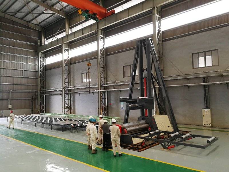 産業用自動油圧W124ローラープレート圧延機